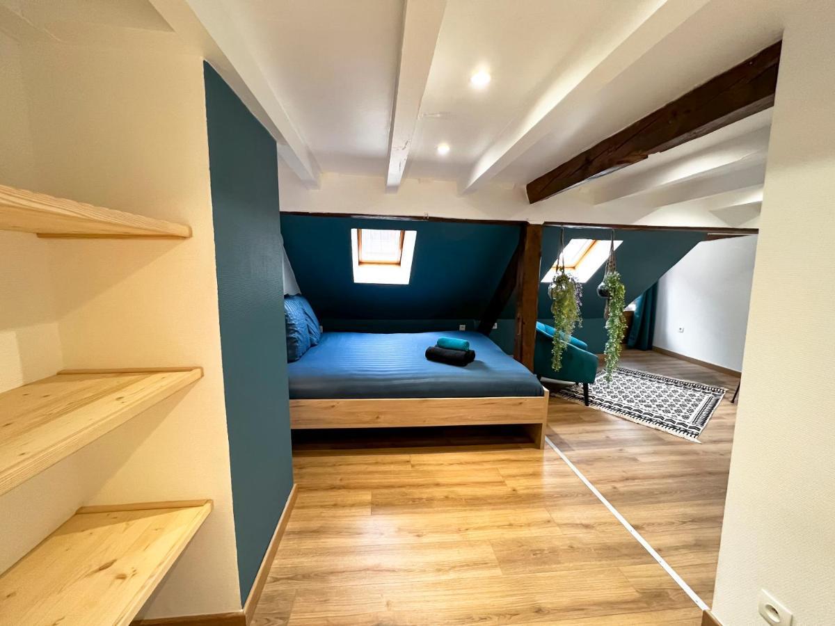 Au Duplex De Jeannala Apartment Selestat Bagian luar foto