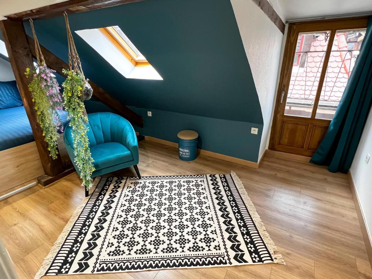 Au Duplex De Jeannala Apartment Selestat Bagian luar foto